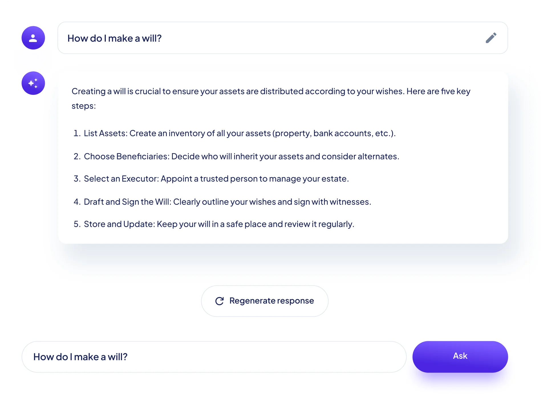 AI Legal Chat